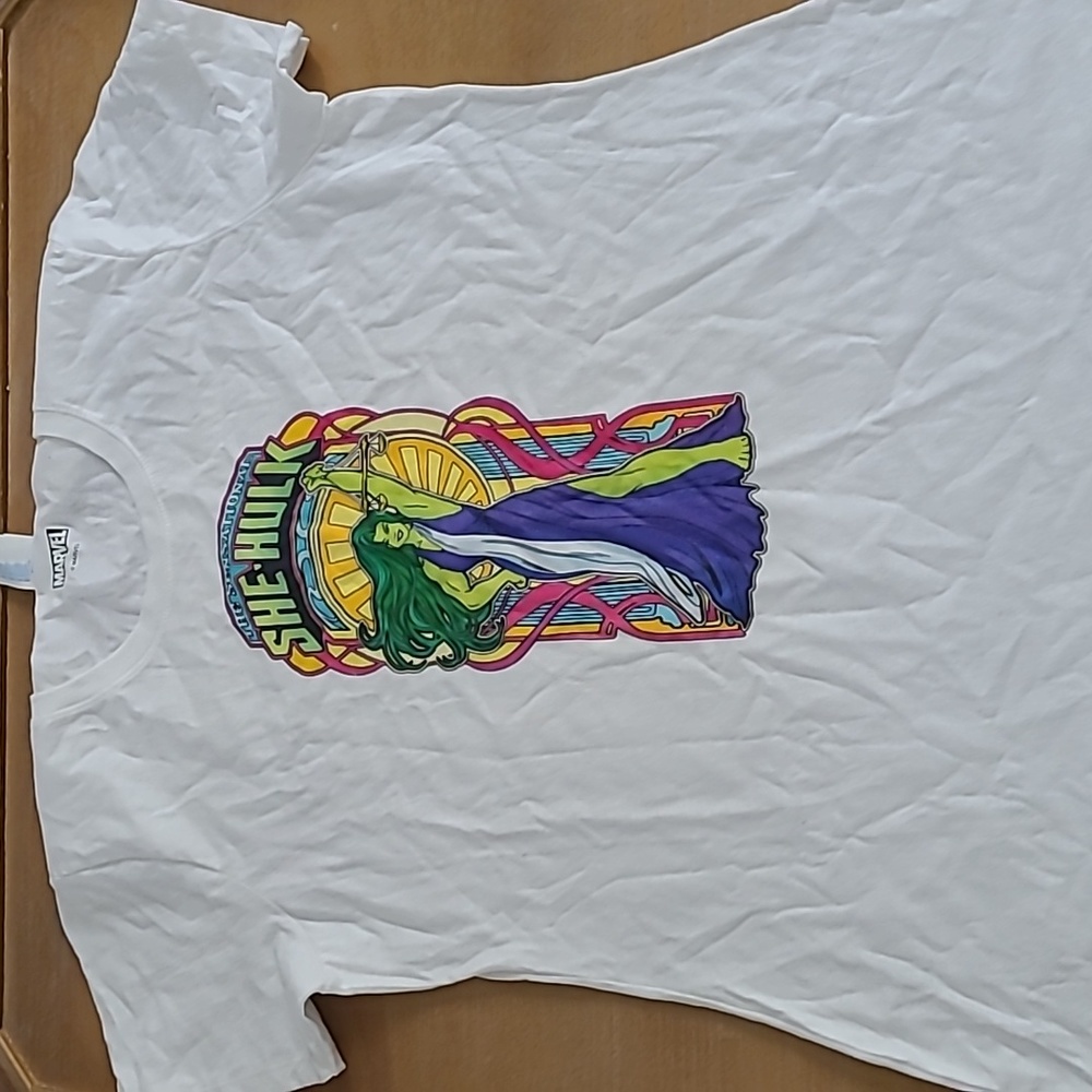 Marvel She Hulk Tee Shirt Ladies Size Large